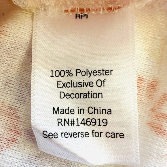 NWT SO Juniors Pullover Square Neck Terry Cloth Smocked Peplum Floral Tank Large - Picture 11 of 12